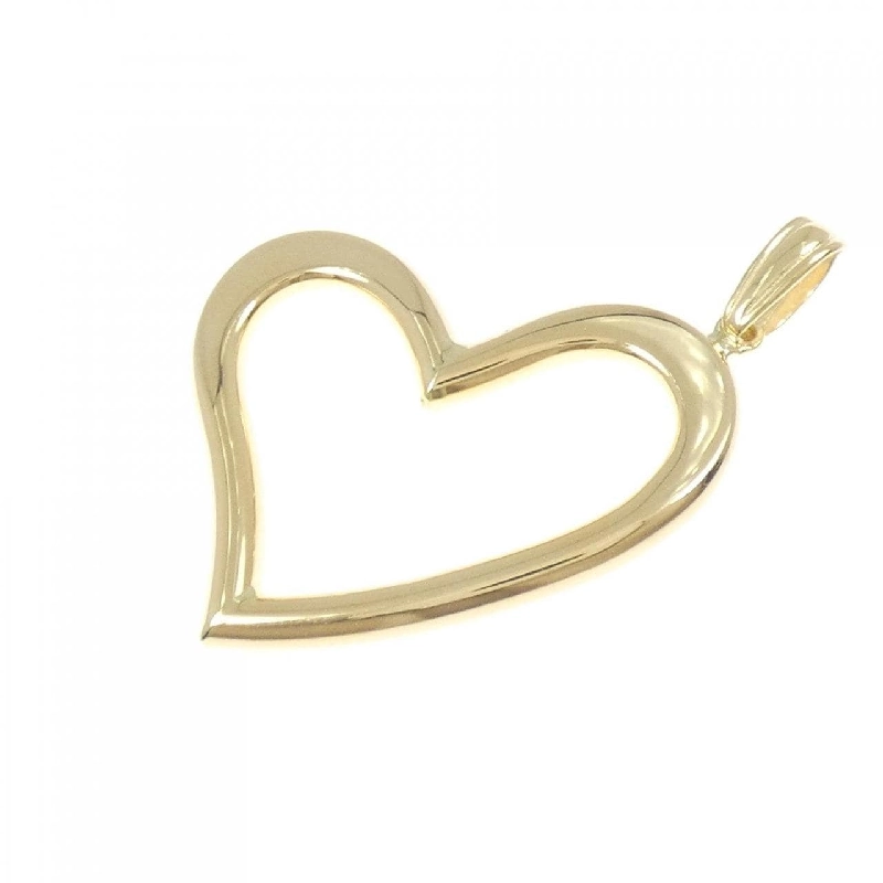 K18YG Mặt dây chuyền hình trái tim - Hàng hiệu Chính hãng 864946