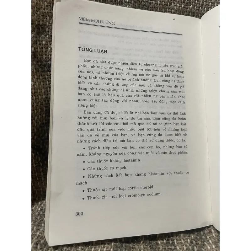 Viêm mũi dị ứng - PETER B. BOGGS, M.D.-  Biên dịch: BS. LỆ VĂN PHÚ BS.LỄ TÚ ANH,300 trang  1007025