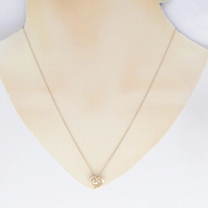 Vòng cổ kim cương hình trái tim Vandome - Hàng hiệu Authentic 844418