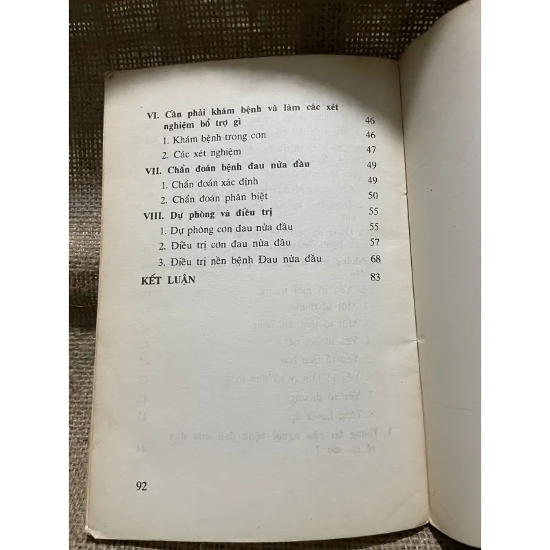 Phòng và chữa bệnh đau nửa đầu- giáo sư Vũ Quang bích 925852