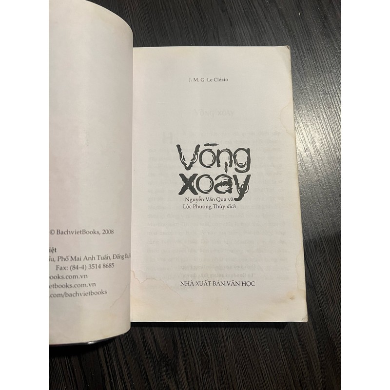 Vòng xoáy - J.M.G. Le Clezio 184693