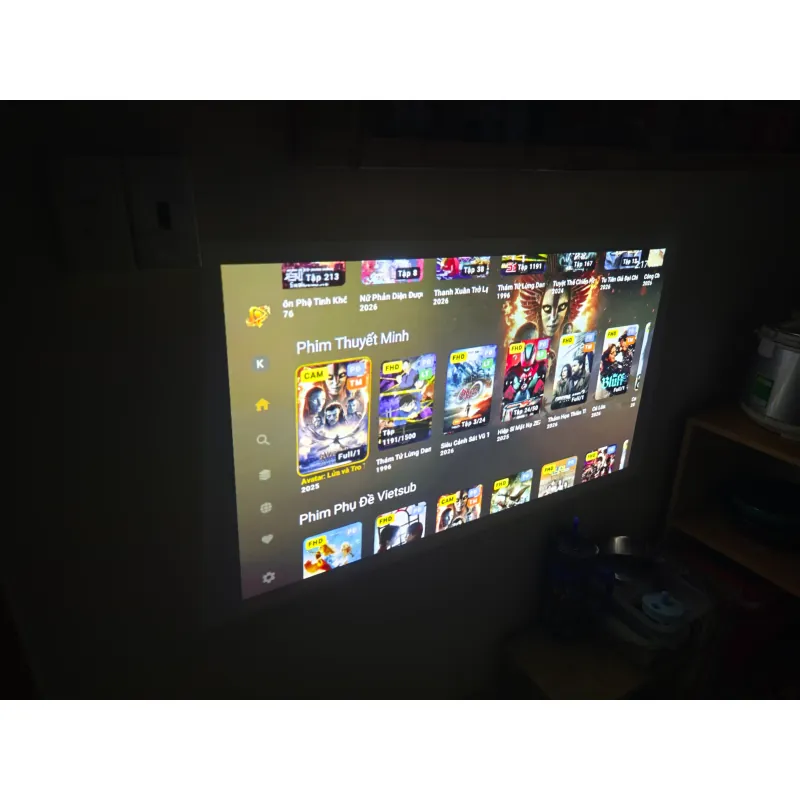 Máy chiếu mini bỏ túi TOKAIZ xách Nhật coi mọi app 1018973