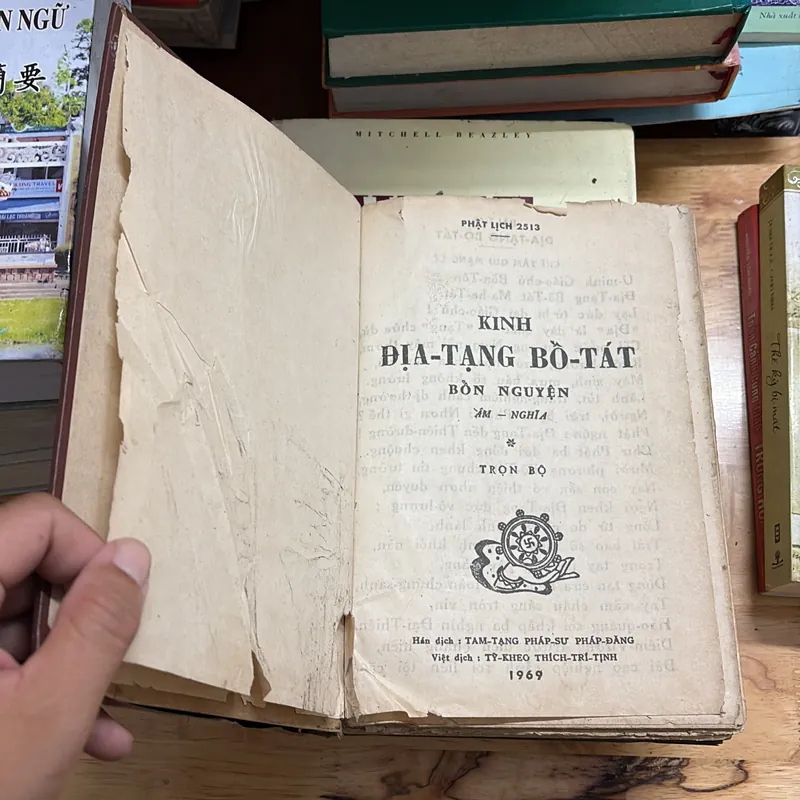 II Sách Phật Giáo: Kinh Địa Tạng - DG. Thích Trí Tịnh - PL. 2534 • 1969 691165