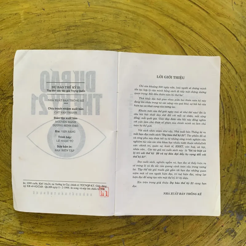 DỰ BÁO THẾ KỶ 21 - nhiều tác giả 1030238