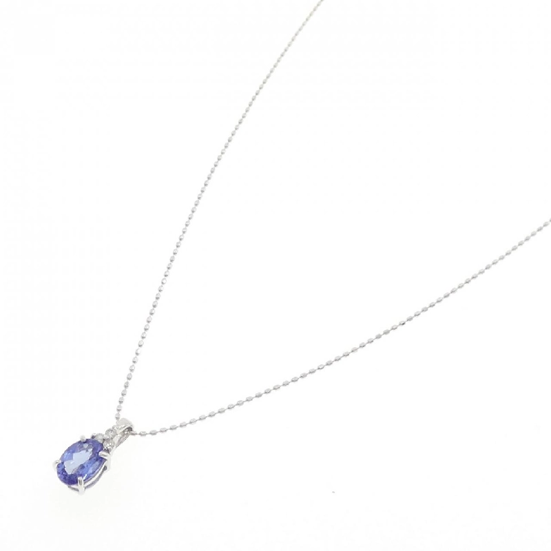 K18WG Mặt dây chuyền Tanzanite 0.80CT - Hàng hiệu Chính hãng 863046