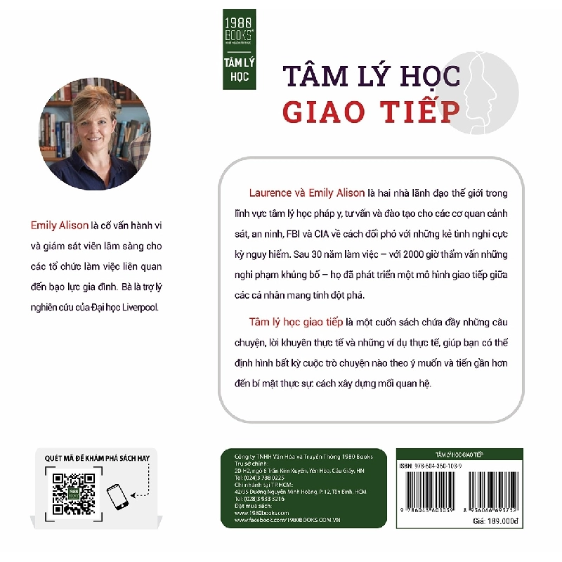 Tâm Lý Học Giao Tiếp - Emily Alison, Laurence Alison 296631