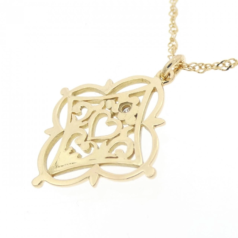 K18YG Dây chuyền kim cương - Hàng hiệu Authentic 863067