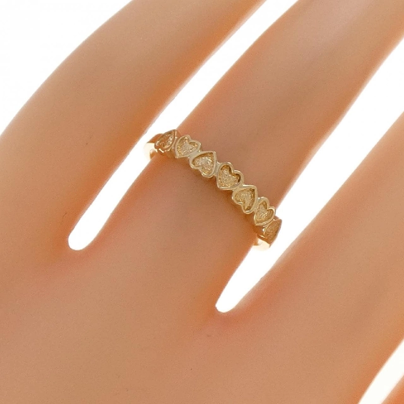 Nhẫn hình trái tim 18KTYG - Hàng hiệu Authentic 853154