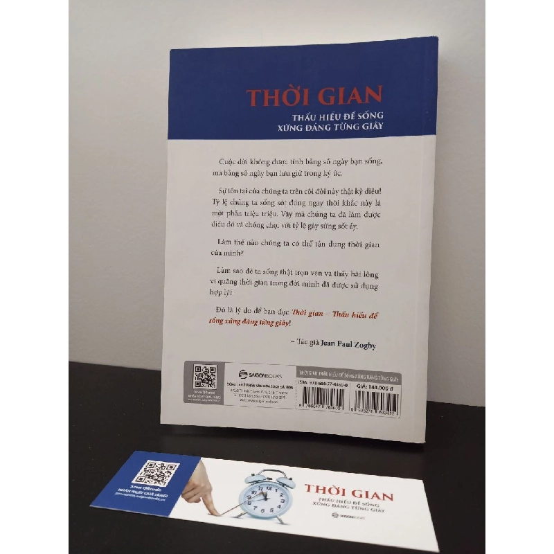 Thời Gian - Thấu Hiểu Để Sống Xứng Đáng Từng Giây - Jean Paul Zogby New 100% HCM.ASB2703 Oreka-Blogmeo 64658