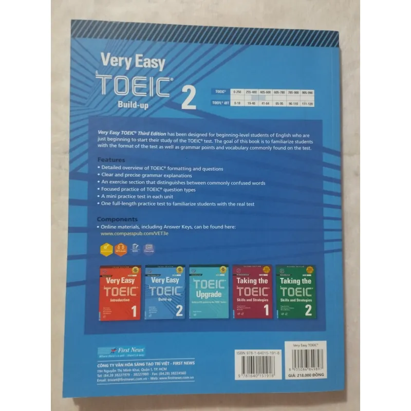 Bộ 3 cuốn Very Easy TOEIC 722931