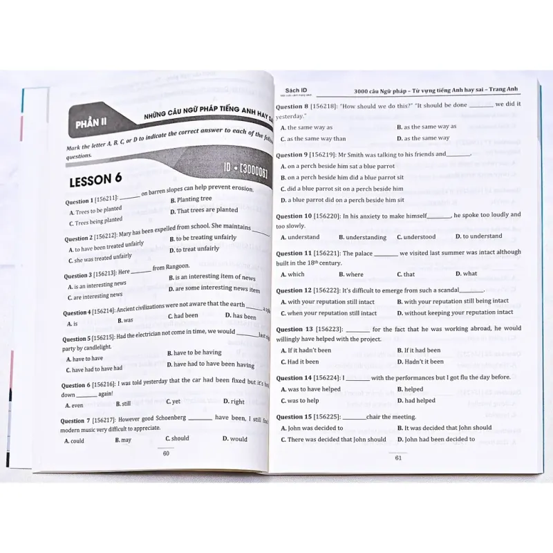 3000 câu Ngữ pháp và Từ vựng hay sai 795781