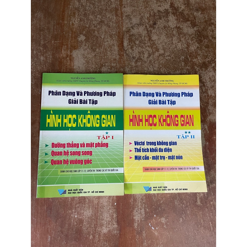 PHÂN DẠNG VÀ PHƯƠNG PHÁP GIẢI BÀI TẬP HÌNH HỌC KHÔNG GIAN( 2 tập)- NGUYỄN ANH TRƯỜNG 543113