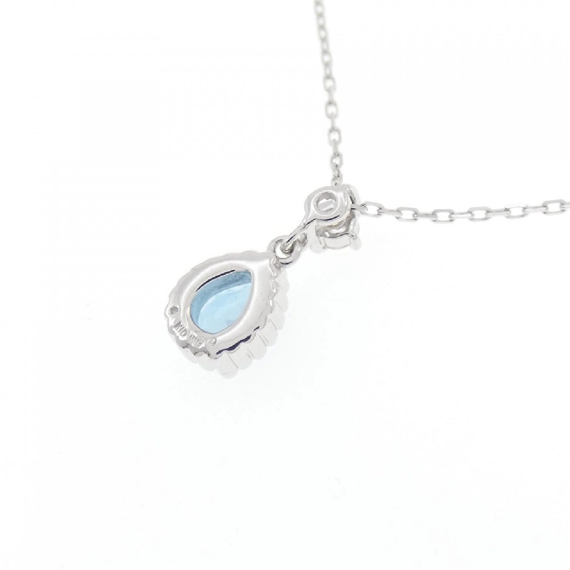 K10WG Blue Topaz Necklace - Hàng hiệu Authentic 856378