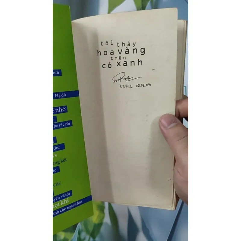 Tôi Thấy Hoa Vàng Trên Cỏ Xanh - Nguyễn Nhật Ánh 798349