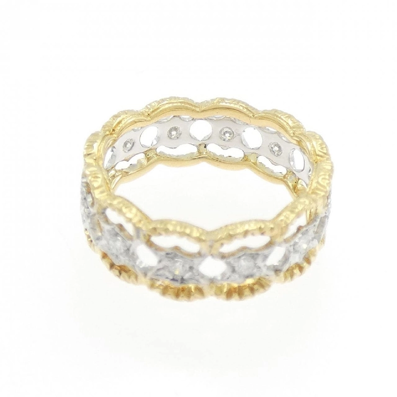 Nhẫn kim cương 750YG/750WG - Hàng hiệu Authentic 852828