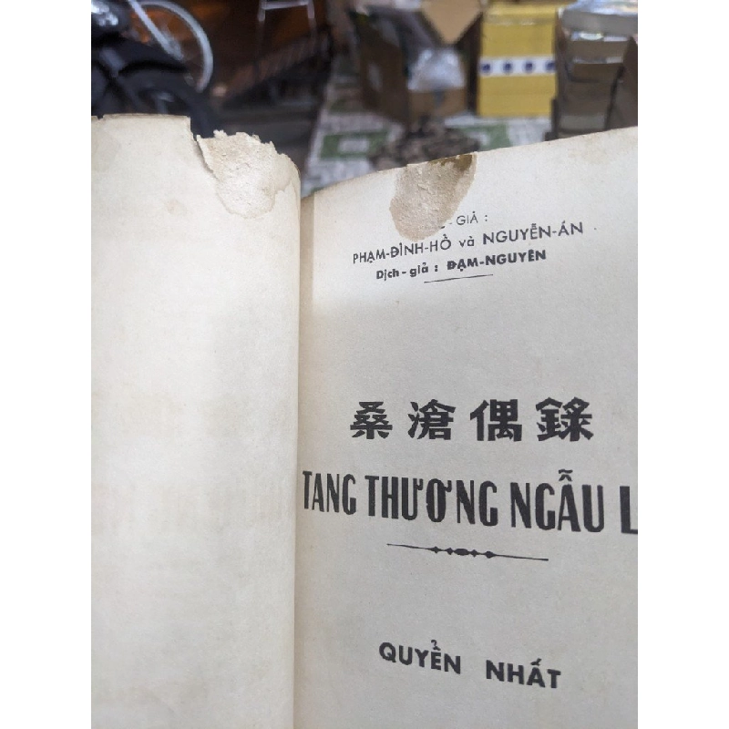 Tang Thương Ngẫu  Lục - Phạm Đình Hổ và Nguyễn Án ( trọn bộ 2 tập ) 130282