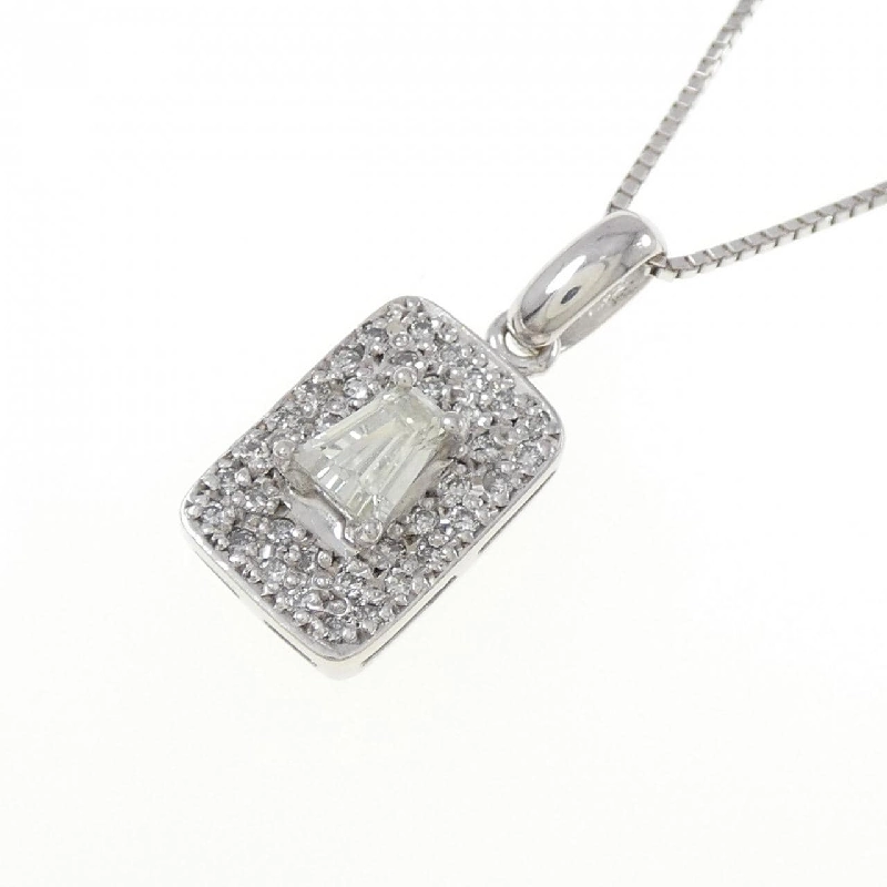 K18WG Dây chuyền kim cương 0.33CT - Hàng hiệu Chính hãng 866291