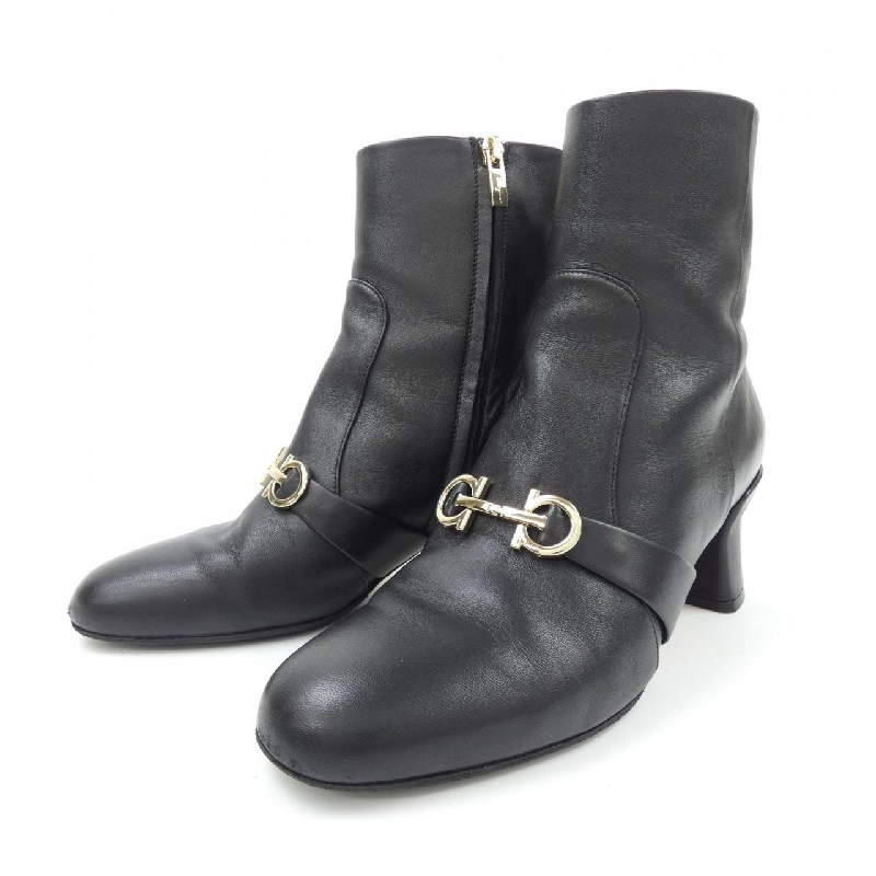 【Khuyến mãi】Giày boot SALVATORE FERRAGAMO 662717