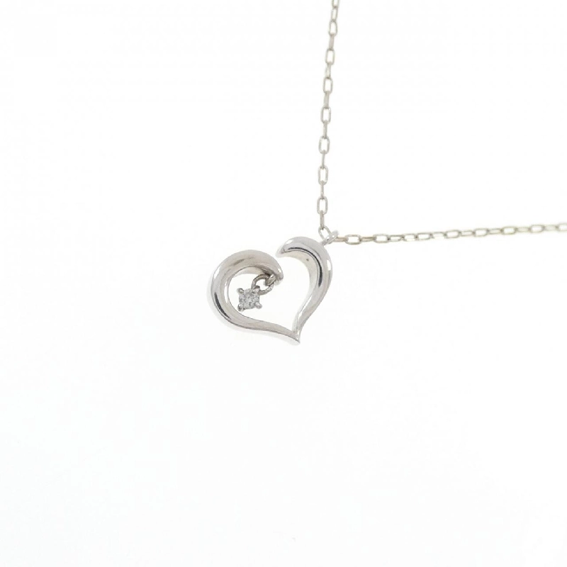 K10WG Dây chuyền kim cương hình trái tim 0.01CT - Hàng hiệu Chính hãng 860490