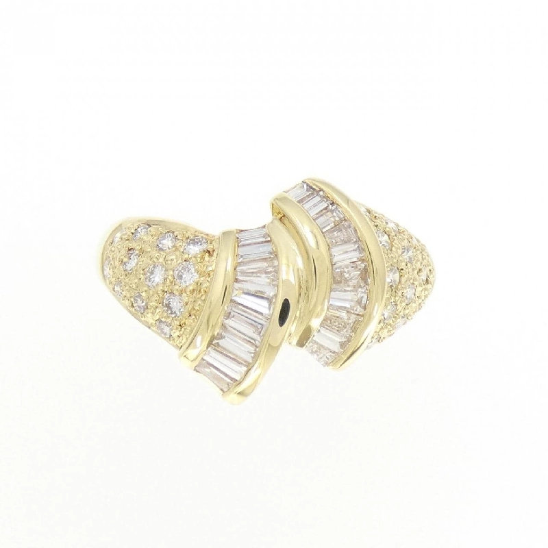 Nhẫn kim cương 750YG 673012