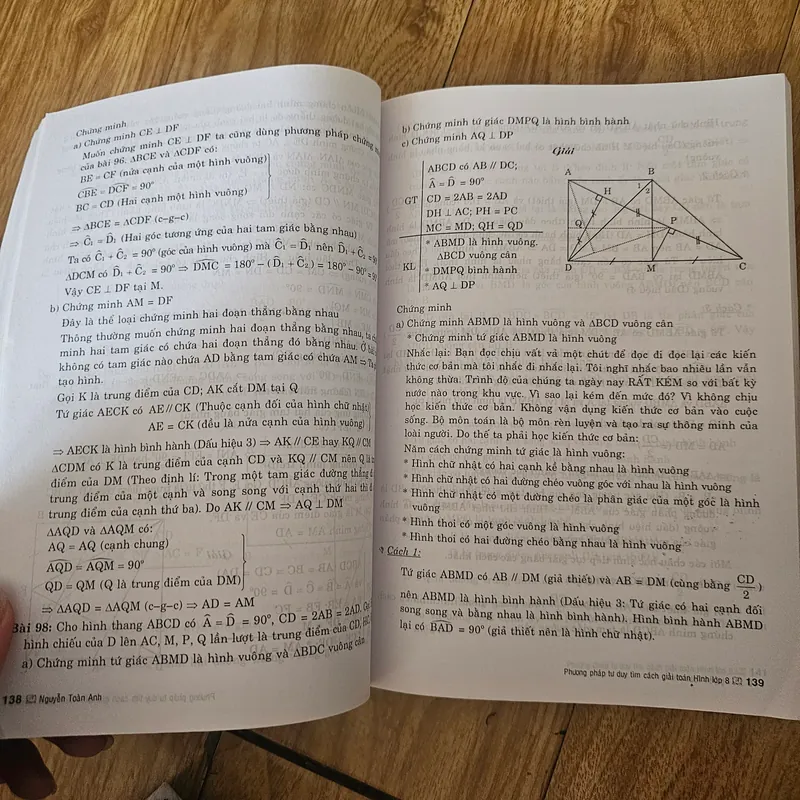 Phương pháp tư duy tìm cách giải toán hình học 8
20k 729909