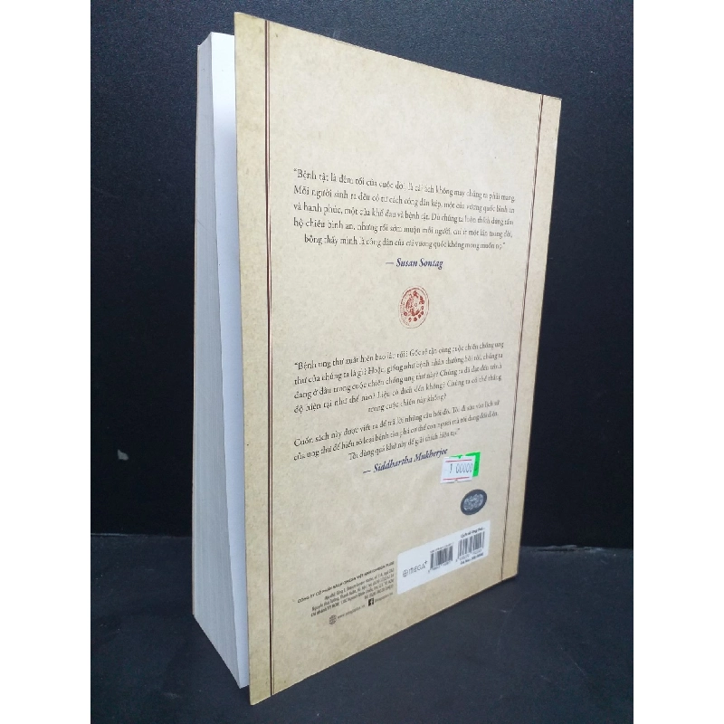 Lịch sử ung thư hoàng đế của bách bệnh mới 90% 2020 HCM0107 Siddhartha MukherJee SỨC KHỎE - THỂ THAO 916002