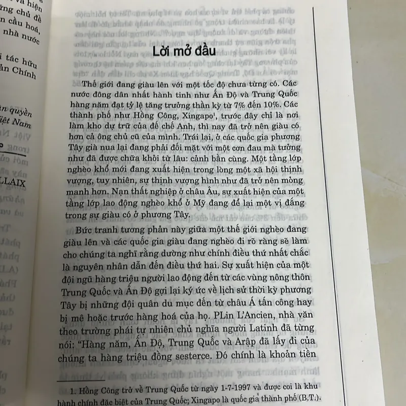 Các quốc gia nghèo khó trong một thế giới thịnh vượng - Daniel Cohen 712520
