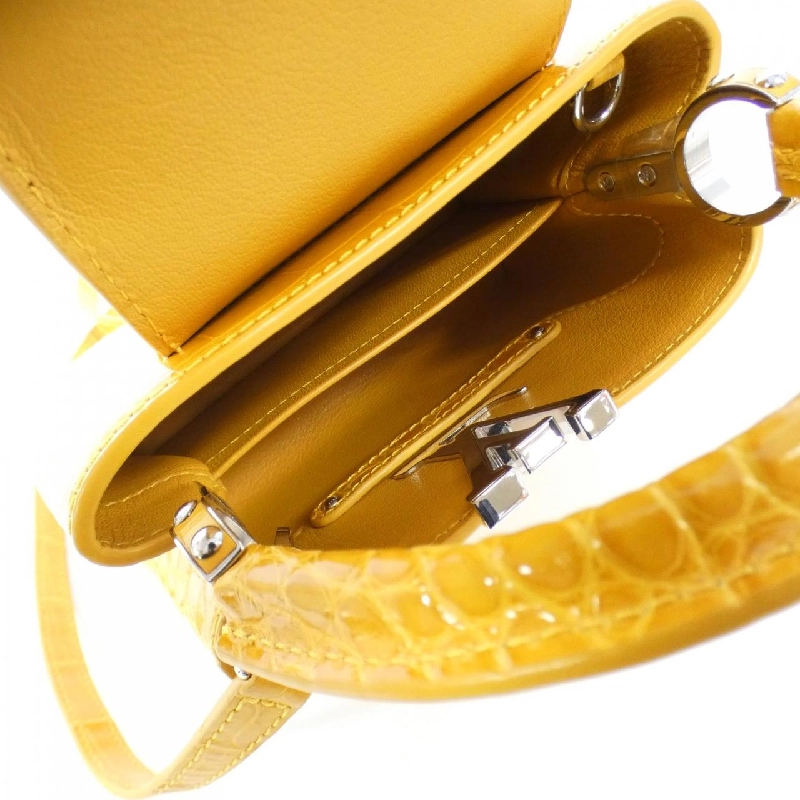 Túi xách Louis Vuitton Exotic Leather Capucines MINI N93164 619617