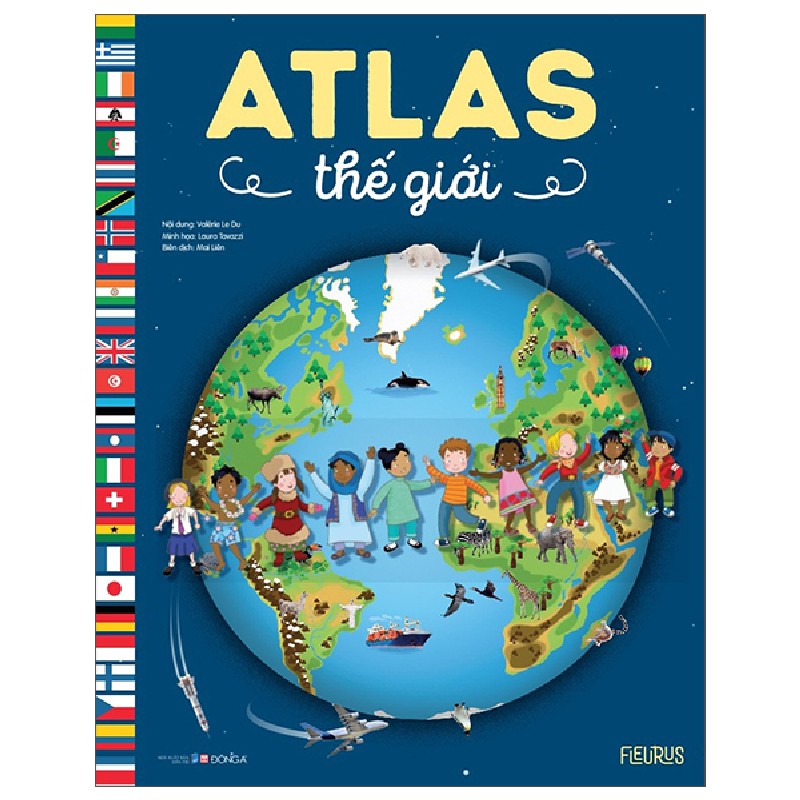 Atlas Thế Giới (Bìa Cứng) - Valérie Le Du, Laura Tavazzi 27649