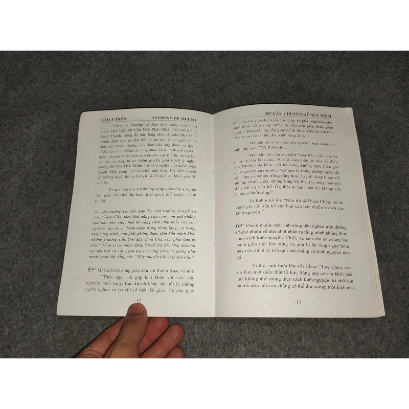 CHẠY TRỐN. 267 CÂU CHUYỆN ĐỂ SUY NIỆM 517713