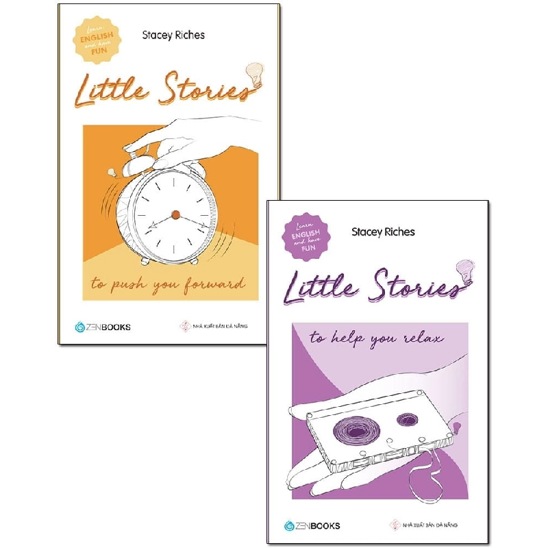 Combo Little Stories - To Help You Relax & To Push You Forward (Bộ 2 Cuốn) (2018) - Stacey Riches 743973