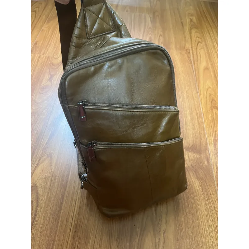 Túi nam 18x30x7 da thật đeo chéo 2hand 992639