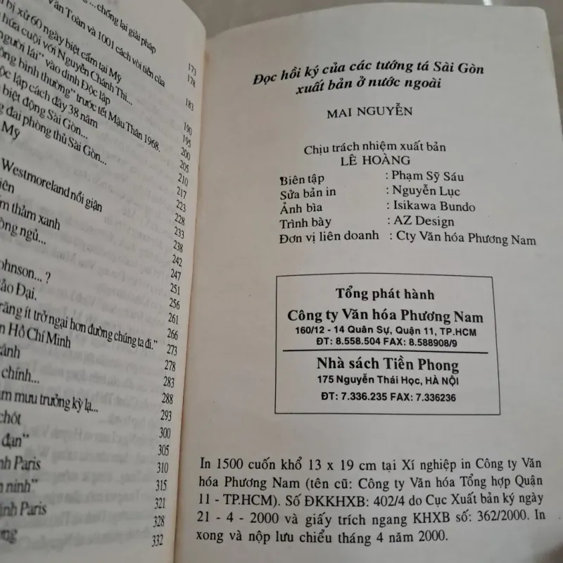 Đọc hồi ký của các tướng tá Sài Gòn (2000) 785666