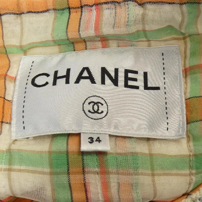 Áo khoác không cổ CHANEL P62697V45768 628337