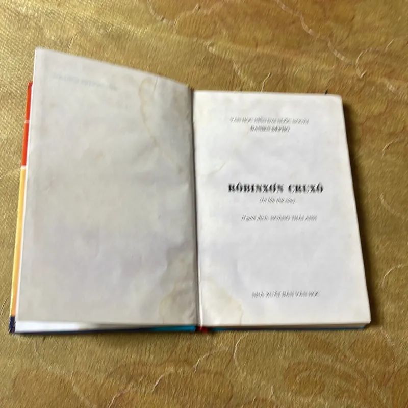     RÔBINXƠN CRUXÔ - ĐANIEN ĐÊPHÔ bìa cứng 753322