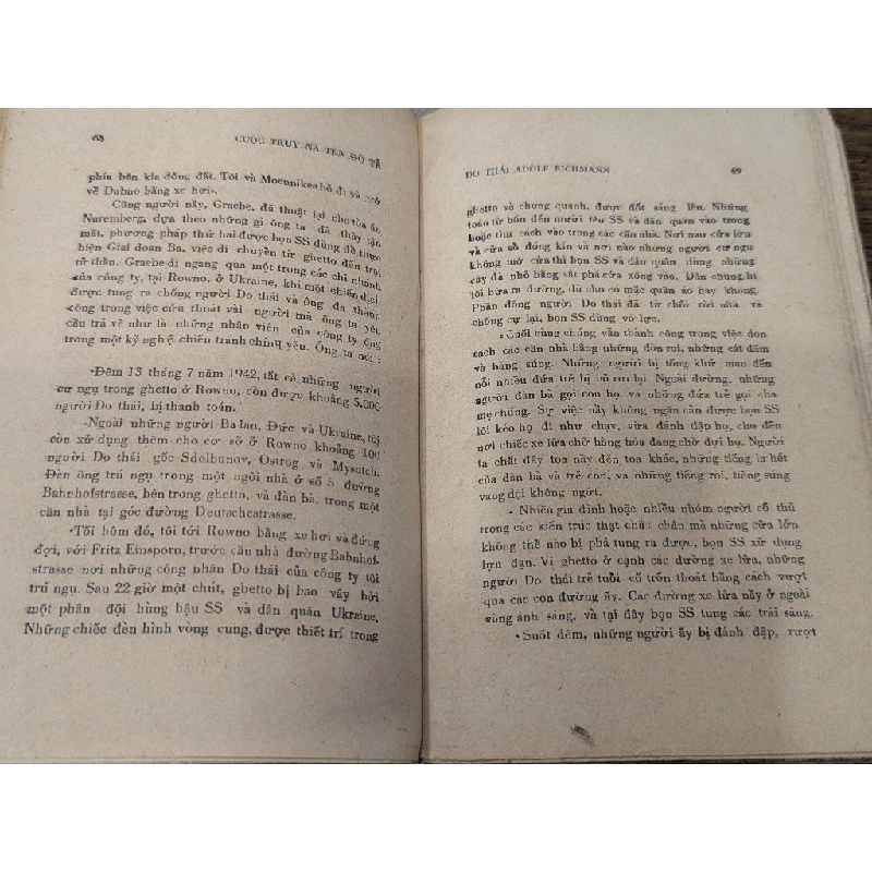 Cuộc truy nã tên đồ tể do thái Adolf.Eichmann - Moshe Pearlman 527835