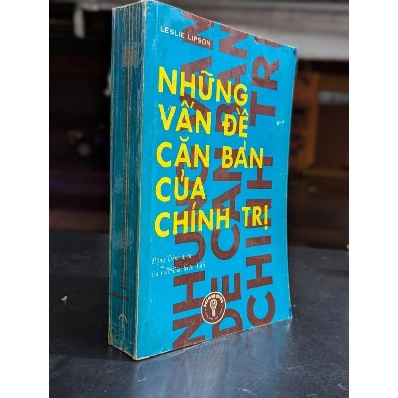 Những vấn đề căn bản của chính trị - Leslie Lipson 539241