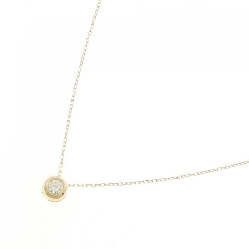 Dây chuyền kim cương Solitaire 750YG/K18YG 0.11CT - Hàng hiệu Chính hãng 862622