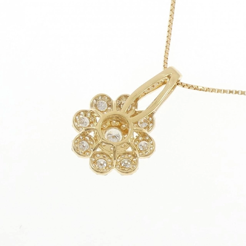 K18YG Hoa Kim Cương Dây Chuyền 2.00CT - Hàng hiệu Chính hãng 859937