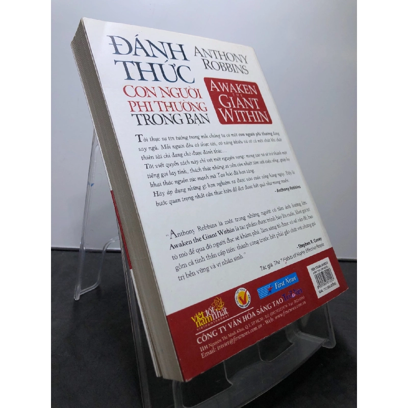 Đánh thức con người phi thường trong bạn 2014 mới 85% bẩn nhẹ highlight Anthony Robbins HPB1208 KỸ NĂNG 923204