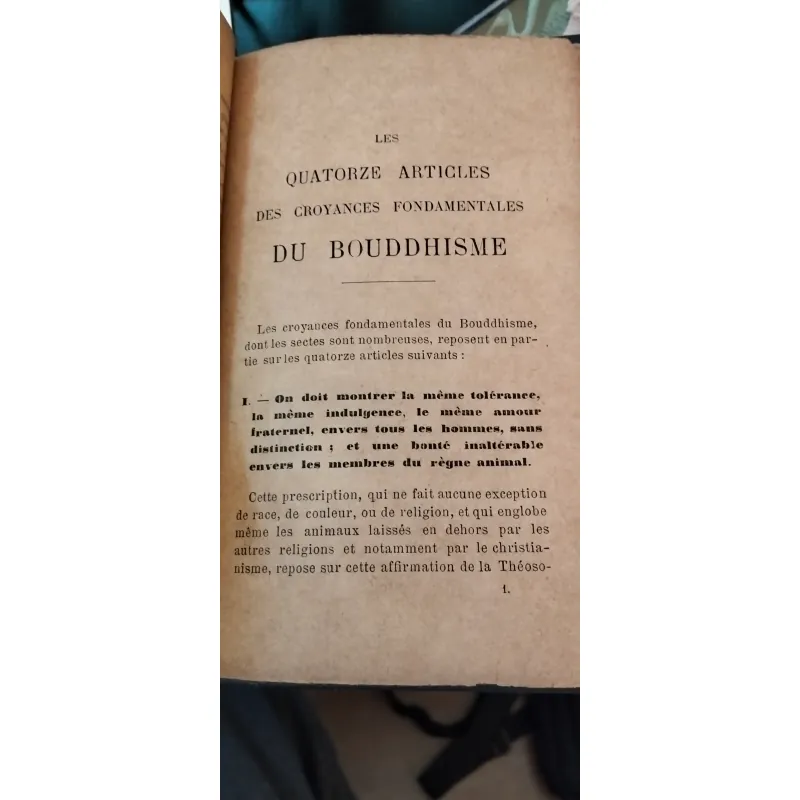Sách cổ Những niềm tin căn bản Phật Giáo _ 131_ Les Croyances Fondamentales du Bouddhisme  797852