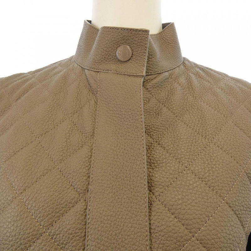 Áo khoác da HERMES Diamond Quilting 3H1207D1 - Hàng hiệu Authentic 820492