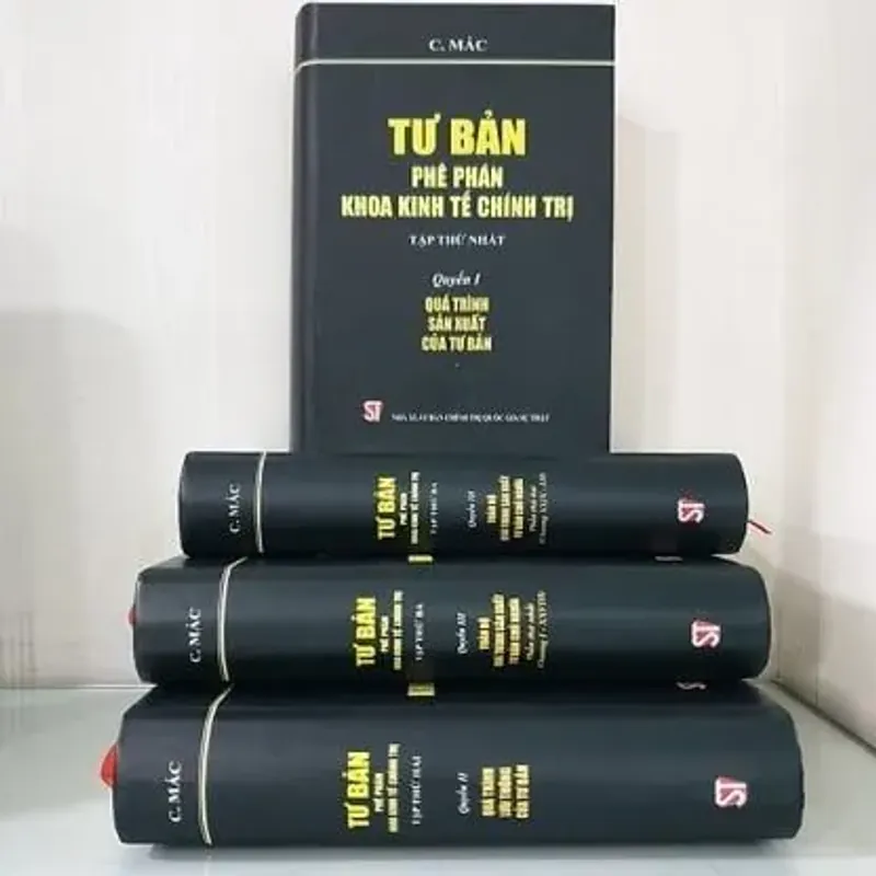 Combo 4 Quyển: Tư Bản Luận Phê Phán Khoa Kinh Tế Chính Trị – Các Mác 1018816