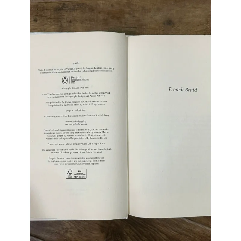 French Braid - Anne Tyler 752905
