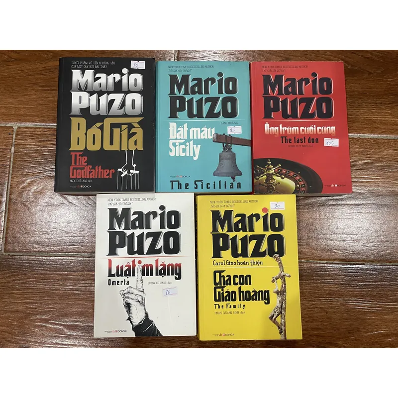 Mario Puzo bộ 5 cuốn 600530