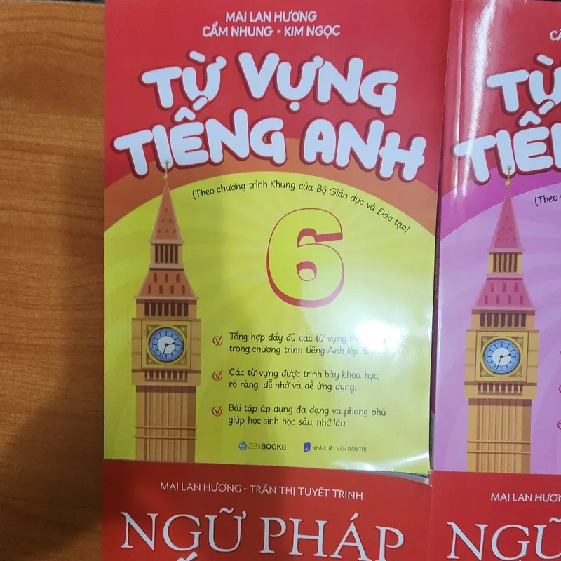 Combo 4 quyển Ngữ pháp và Từ vựng tiếng Anh lớp 6 và lớp 7 của Mai Lan Hương 740592