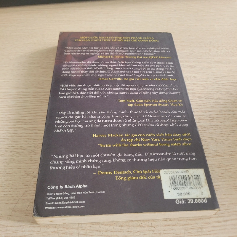 David F. D’Alessandro, Michele Owens – Cuộc chiến sự nghiệp 529073