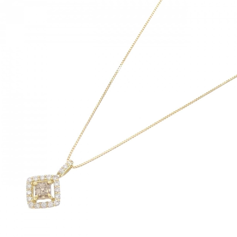 Dây chuyền kim cương K18YG 0.37CT - Hàng hiệu Chính hãng 867195
