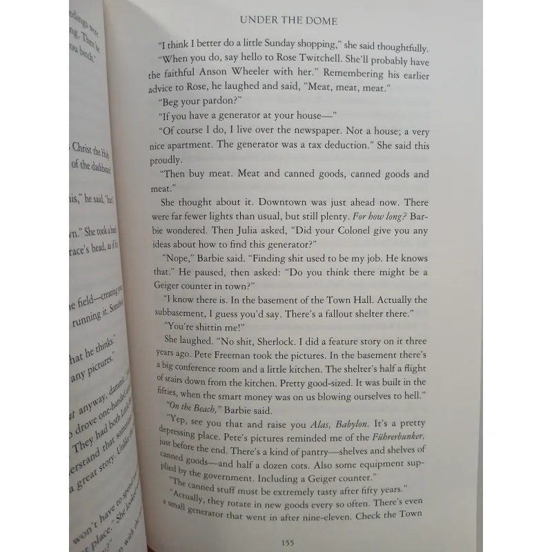 UNDER THE DOME (BÍ ẨN DƯỚI MÁI VÒM) - STEPHEN KING 747819