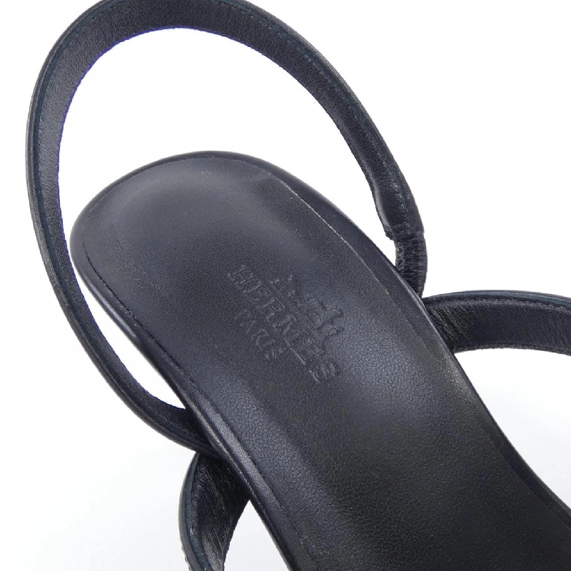 Giày sandal HERMES Grammaire Kelly Buckle 231060Z 656852